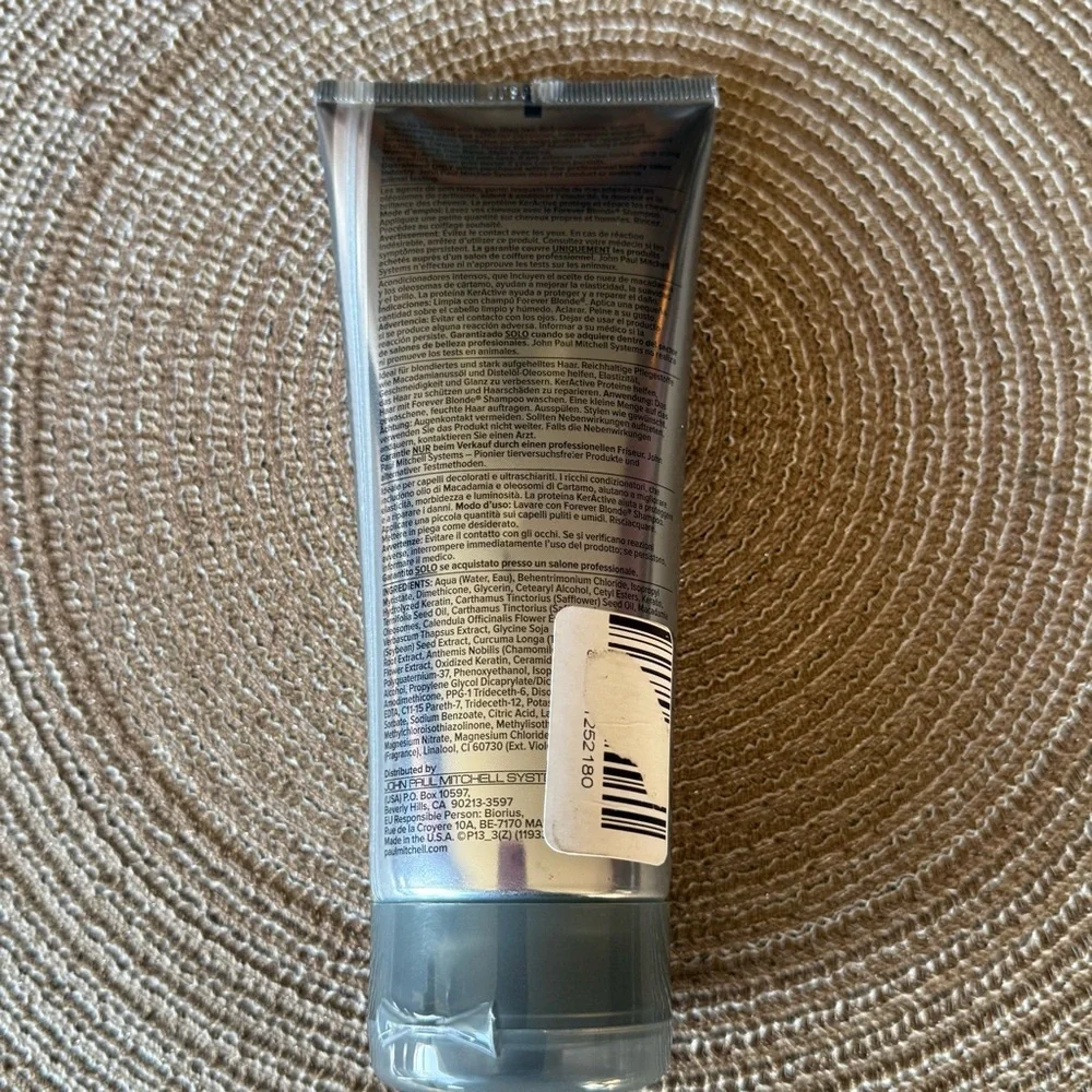NEW Paul Mitchell Forever Blonde Conditioner - 200 ml
